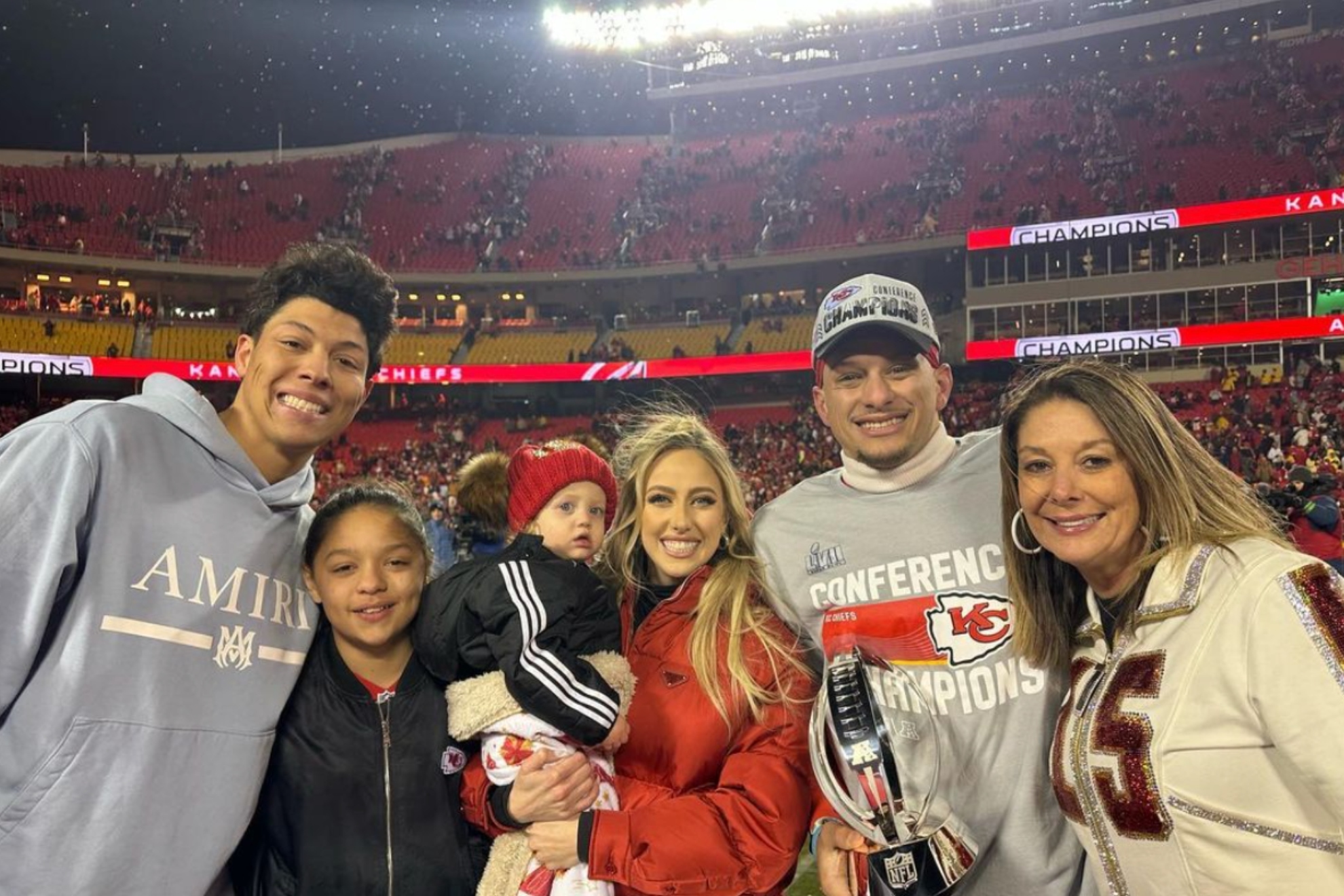 Jackson Mahomes Family